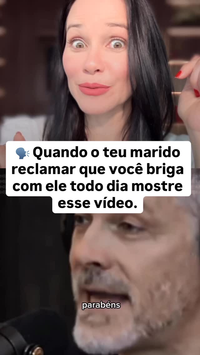 Reel viral — Quando o marido reclamar — Dra. Isabella Donato